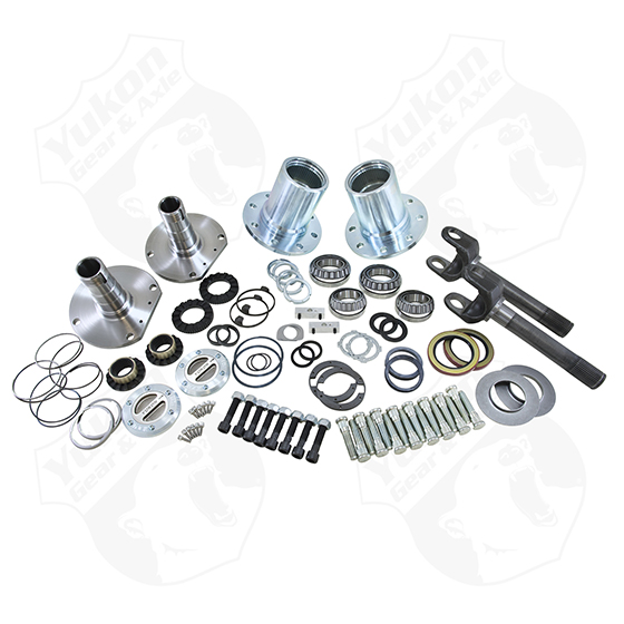 Spin Free Locking Hub Conversion Kit for Dodge DRW Dana 60 AAM Differential YA WU-05 Yukon